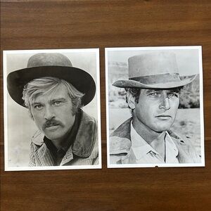 Vintage 1969 Butch Cassidy and the Sundance Kid Portraits